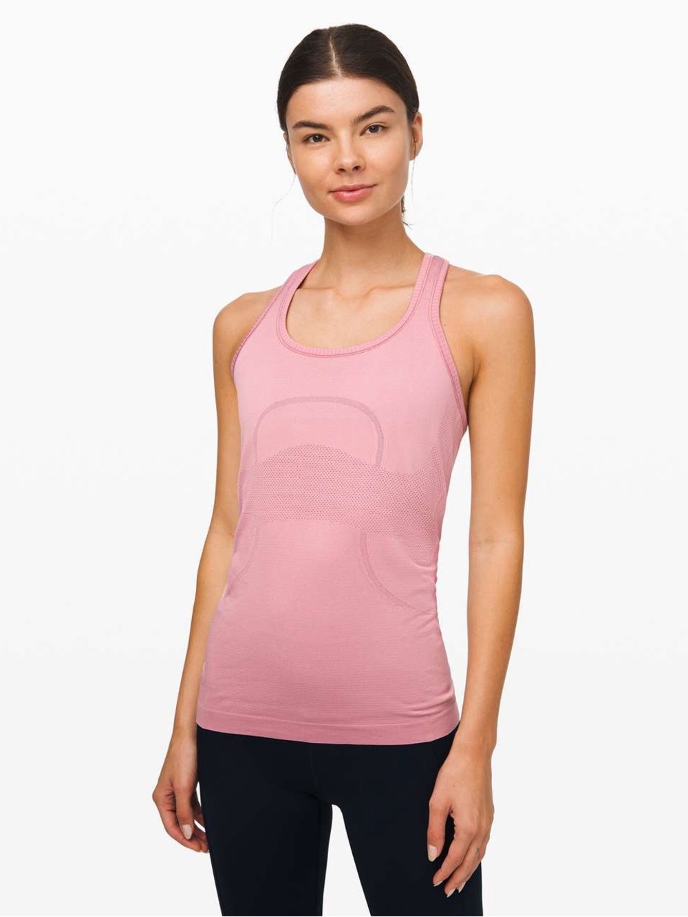 lululemon athletica Pink Seamless Racerback Tank